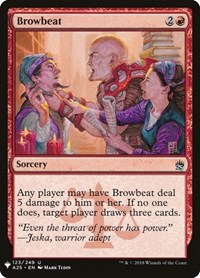 Browbeat, The List Reprints