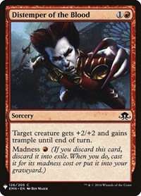 Distemper of the Blood, The List Reprints