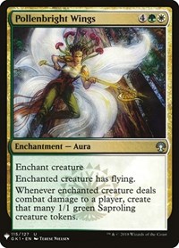 Pollenbright Wings, The List Reprints