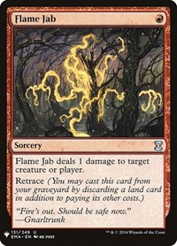 Flame Jab, The List Reprints