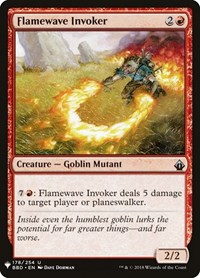 Flamewave Invoker, The List Reprints
