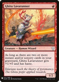 Ghitu Lavarunner, The List Reprints