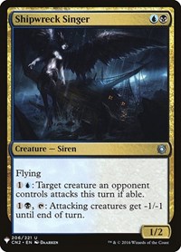 Shipwreck Singer, The List Reprints