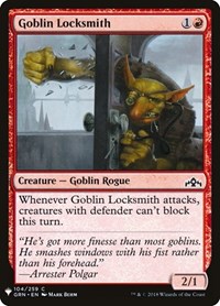 Goblin Locksmith, The List Reprints