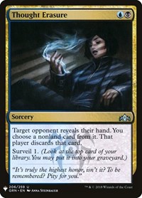 Thought Erasure, The List Reprints