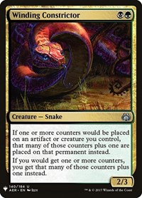 Winding Constrictor, The List Reprints