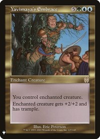 Yavimaya's Embrace, The List Reprints
