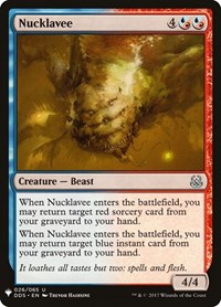 Nucklavee, The List Reprints