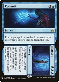 Commit // Memory, The List Reprints