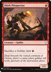 Skirk Prospector, The List Reprints