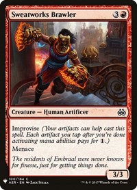 Sweatworks Brawler, The List Reprints
