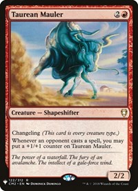 Taurean Mauler (CM2), The List Reprints