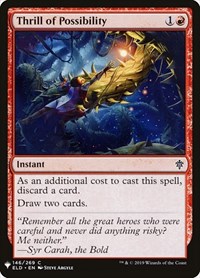 Thrill of Possibility, The List Reprints