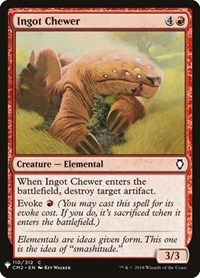 Ingot Chewer, The List Reprints