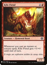 Kiln Fiend, The List Reprints