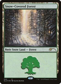 Snow-Covered Forest (5), Secret Lair Drop Series