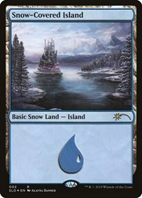 Snow-Covered Island (2), Secret Lair Drop Series