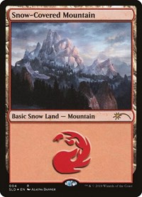 Snow-Covered Mountain (4), Secret Lair Drop Series