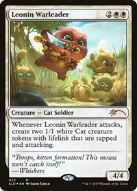 Leonin Warleader, Secret Lair Drop Series