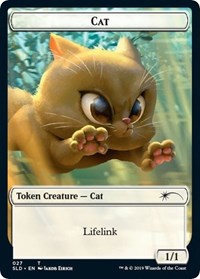 Cat (027) // Cat (028) Double-sided Token, Secret Lair Drop Series