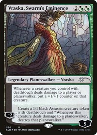Vraska, Swarm's Eminence (Stained Glass), Secret Lair Drop Series