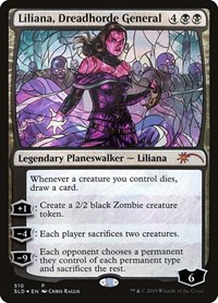 Liliana, Dreadhorde General (Stained Glass), Secret Lair Drop Series