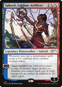 Saheeli, Sublime Artificer (Stained Glass), Secret Lair Drop Series