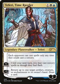 Teferi, Time Raveler (Stained Glass), Secret Lair Drop Series