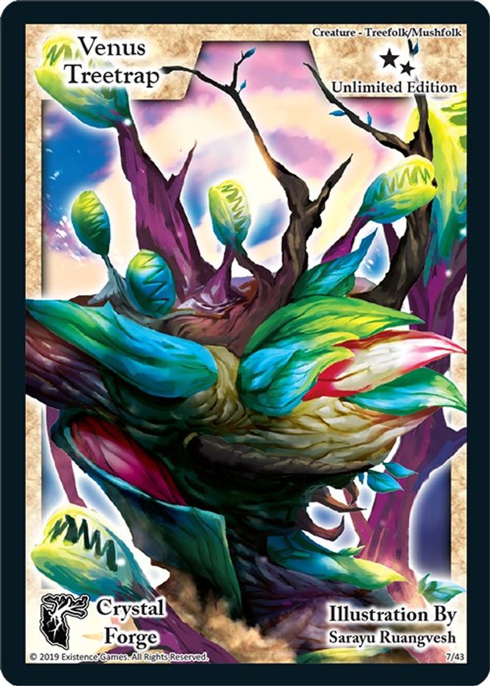 Venus Treetrap (Unlimited Edition), Standard, front