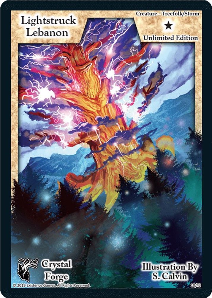 Lightstruck Lebanon (Unlimited Edition), Standard, front