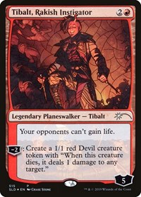 Tibalt, Rakish Instigator (Stained Glass), Secret Lair Drop Series