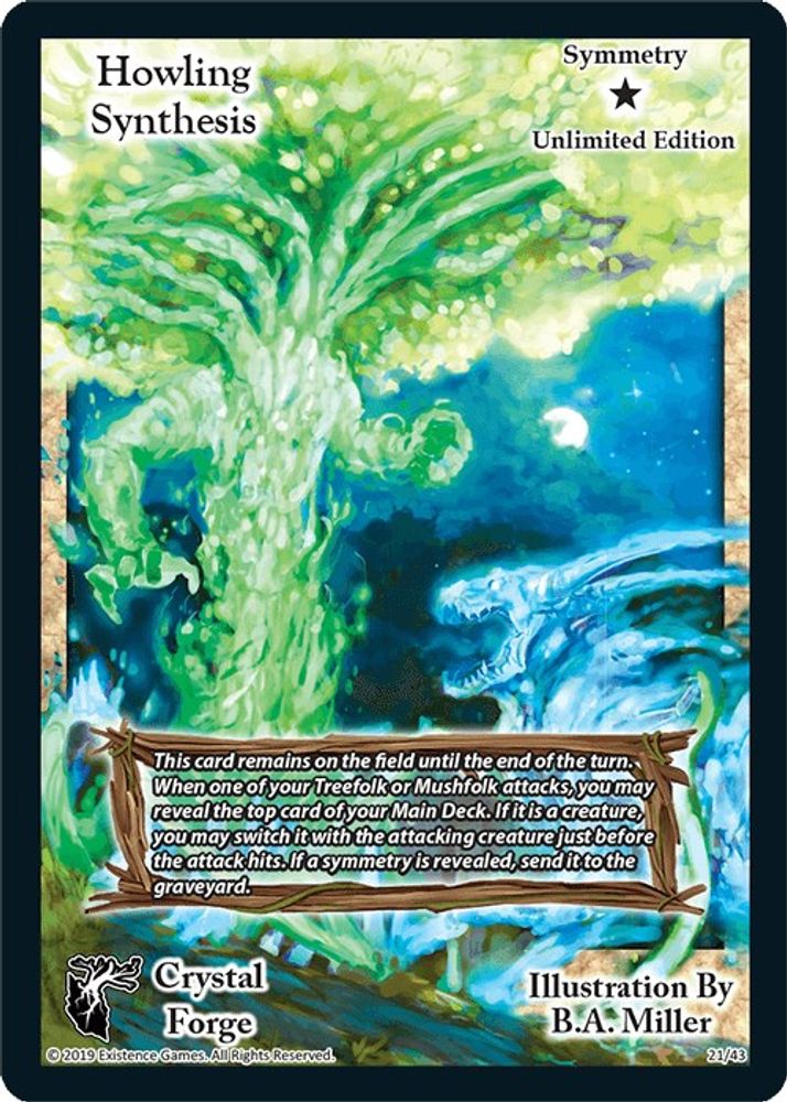 Howling Synthesis (Unlimited Edition), Standard, front