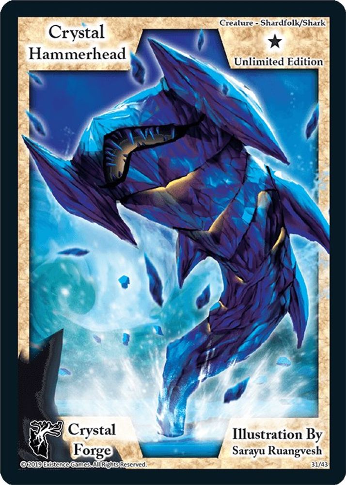 Crystal Hammerhead (Unlimited Edition), Standard, front