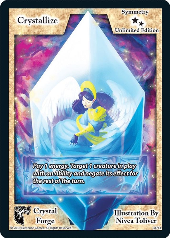 Crystallize (Unlimited Edition), Standard, front