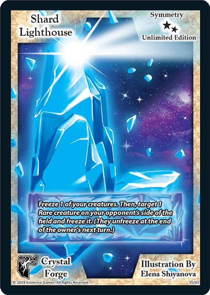 Shard Lighthouse (Unlimited Edition), Standard, front