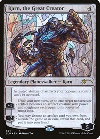 Karn, the Great Creator (Stained Glass), Secret Lair Drop Series
