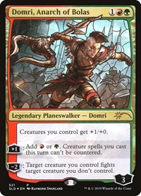 Domri, Anarch of Bolas (Stained Glass), Secret Lair Drop Series