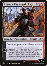 Angrath, Captain of Chaos (Stained Glass), Secret Lair Drop Series