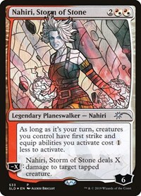 Nahiri, Storm of Stone (Stained Glass), Secret Lair Drop Series