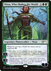 Nissa, Who Shakes the World (Stained Glass), Secret Lair Drop Series