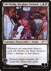 Ob Nixilis, the Hate-Twisted (Stained Glass), Secret Lair Drop Series