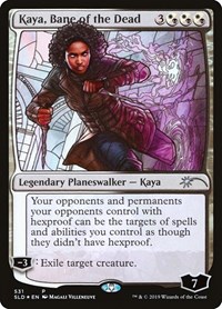 Kaya, Bane of the Dead (Stained Glass), Secret Lair Drop Series