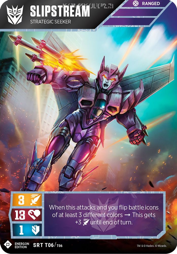 Slipstream - Strategic Seeker (Energon Edition), Plastic, front