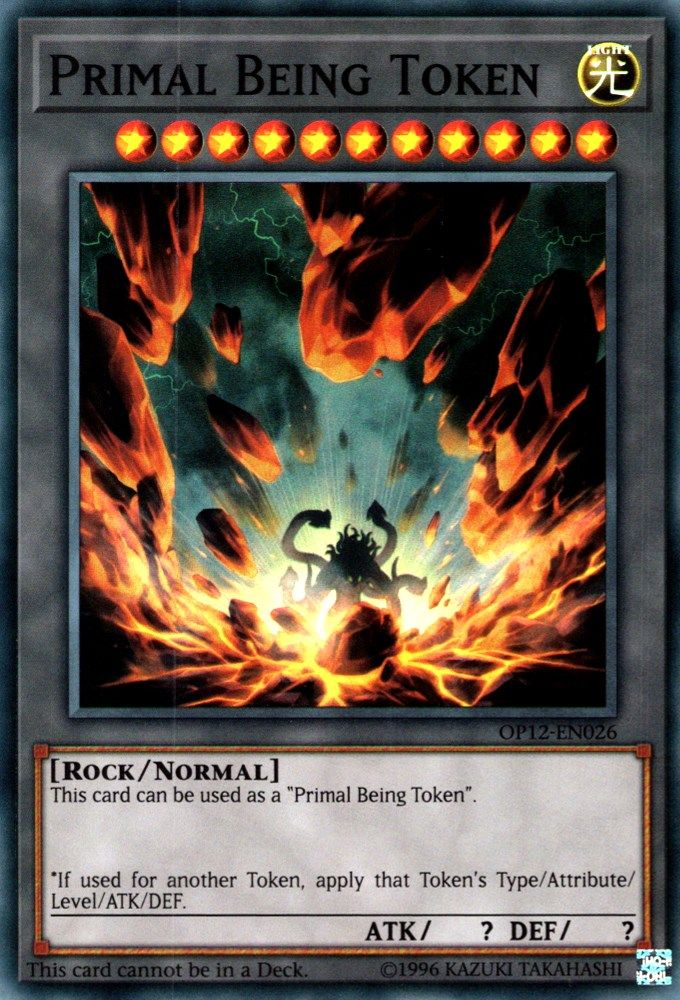 Primal Being Token, Unlimited, front