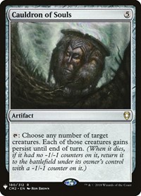 Cauldron of Souls, The List Reprints