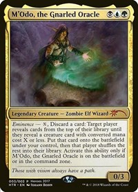 M'Odo, the Gnarled Oracle, Unique and Miscellaneous Promos