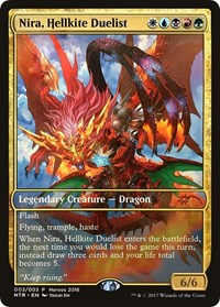 Nira, Hellkite Duelist, Unique and Miscellaneous Promos