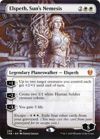 Elspeth, Sun's Nemesis (Borderless), Theros Beyond Death