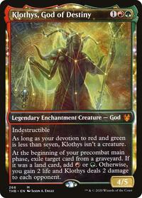 Klothys, God of Destiny (Showcase), Theros Beyond Death