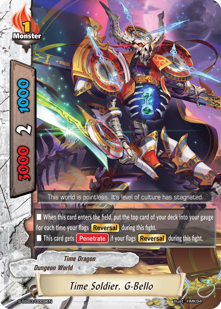 Time Soldier, G-Bello, Standard, front